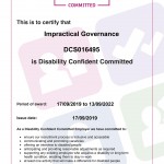 Disability Committed Certificate - DCS016495 Page 1