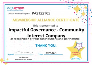 Impactful Governance certificates Page 1